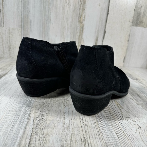 NEW Zodiac Hope Black Suede Leather Women's Ankle Boots #963 - Picture 5 of 14